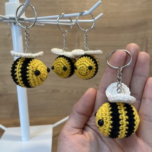 Bienen Schlüsselanhänger