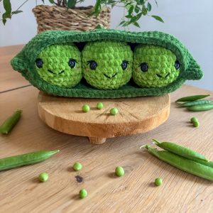 Häkelanleitung Erbsen